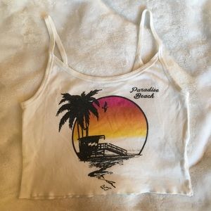 Billabong crop tank top